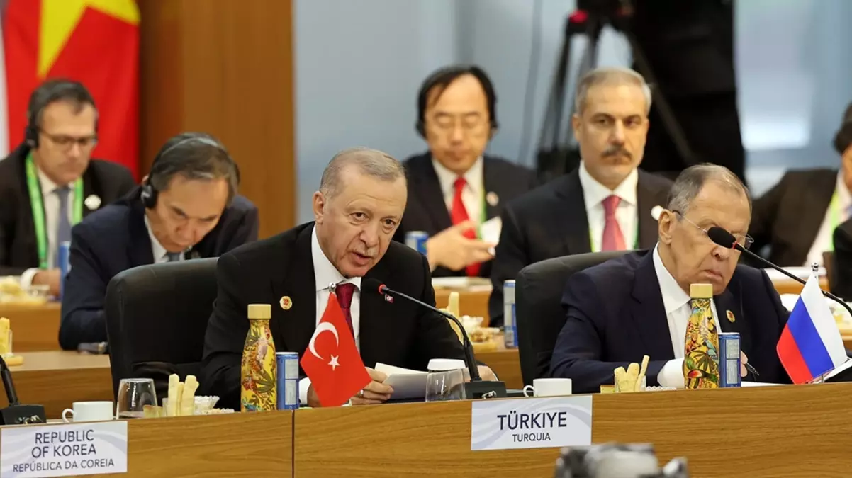 Erdoğan'dan G20 Zirvesi'nde Gazze çağrısı: Derhal kalıcı ateşkes sağlanmalı