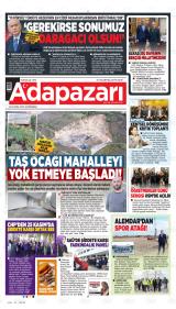 ADAPAZARI AKŞAM HABERLERİ