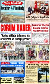 ÇORUM HABER