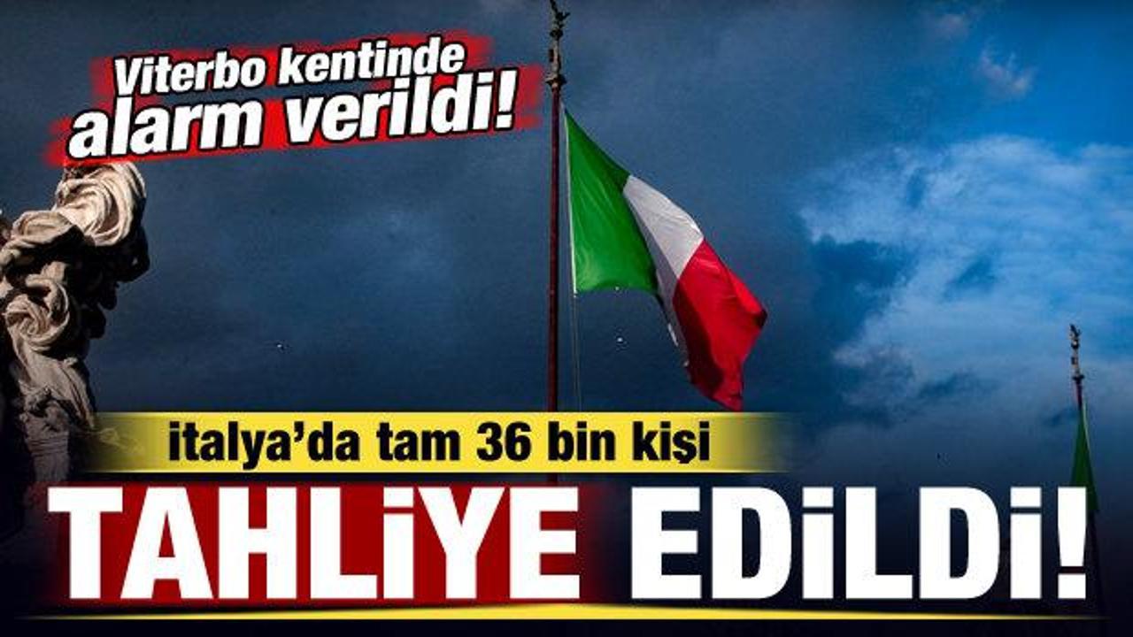 İtalya’da İkinci Dünya Savaşı alarmı! 36 bin kişi tahliye edildi