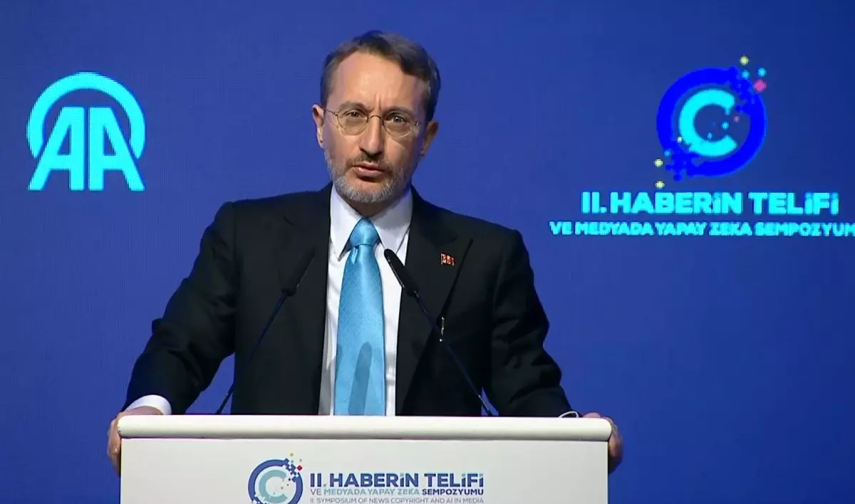 Cumhurbaşkanlığı İletişim Başkanı Altun: “Dijital Telif Yasası’nın yürürlüğe girmesi elzemdir”