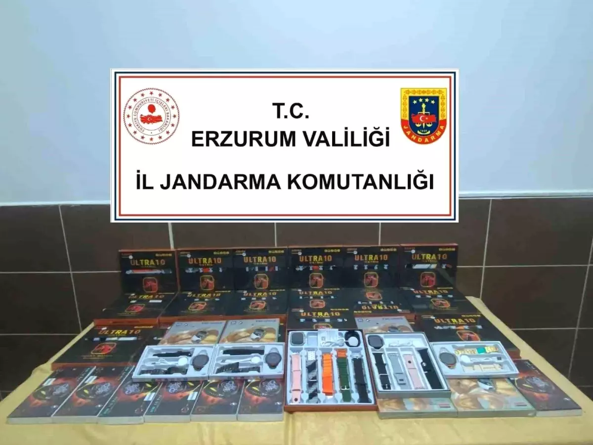 Kaçakçılıkla Mücadele: Erzurum Jandarmasından Büyük Operasyon