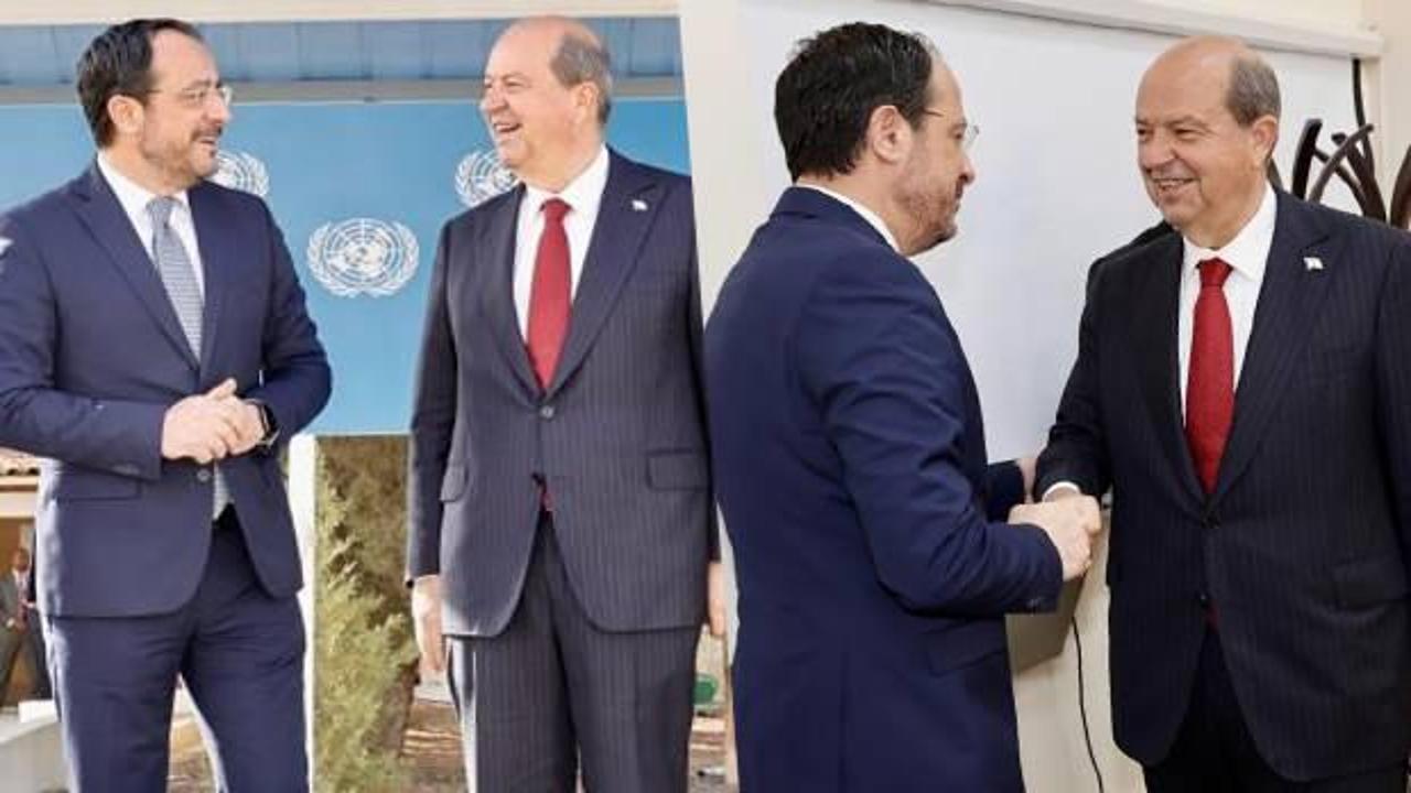 Kıbrıslı liderler ara bölgede görüştü: 4 konuda anlaştık