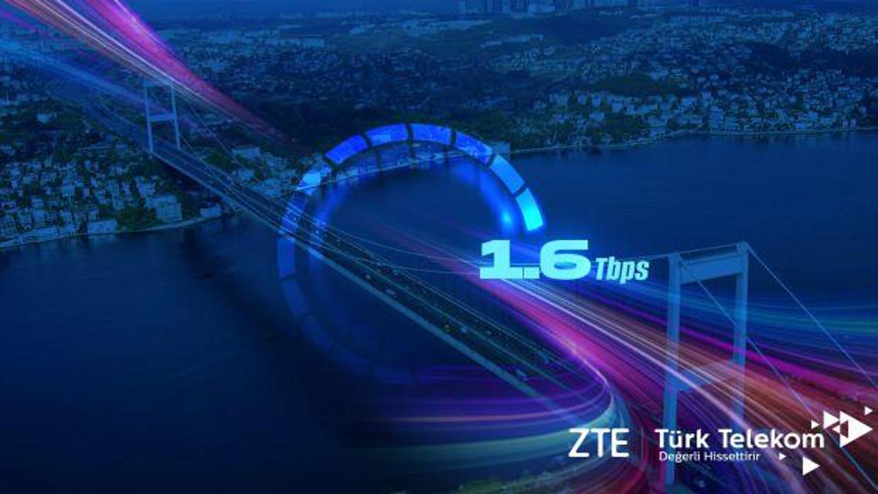 Türk Telekom ve ZTE’den  kıtalararası rekor hız test