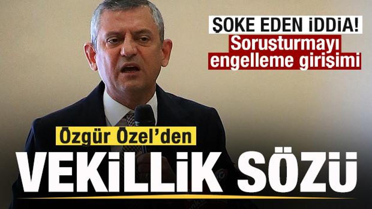 ‘Özgür Özel’ iddiası: Susarsanız sizi vekil yaparım