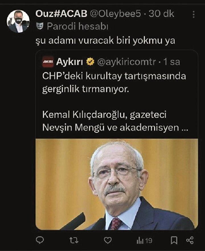 İmamoğlu'nun trolleri zıvanadan çıktı: Kılıçdaroğlu'na ölüm tehdidi!