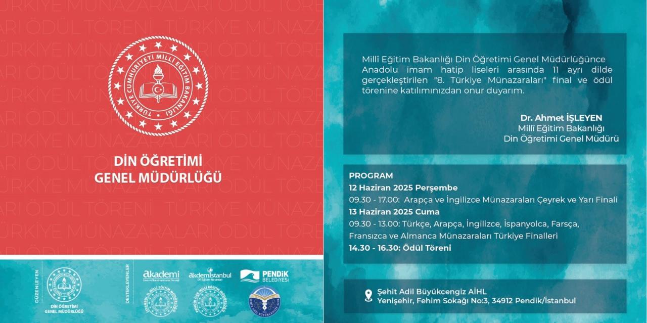 11 dilde Türkiye Münazaraları 2025 başlıyor