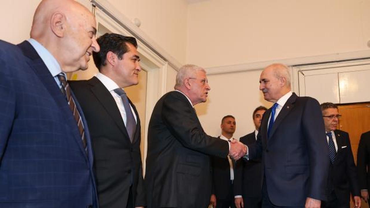 TBMM Başkanı Kurtulmuş’tan peş peşe önemli görüşmeler!