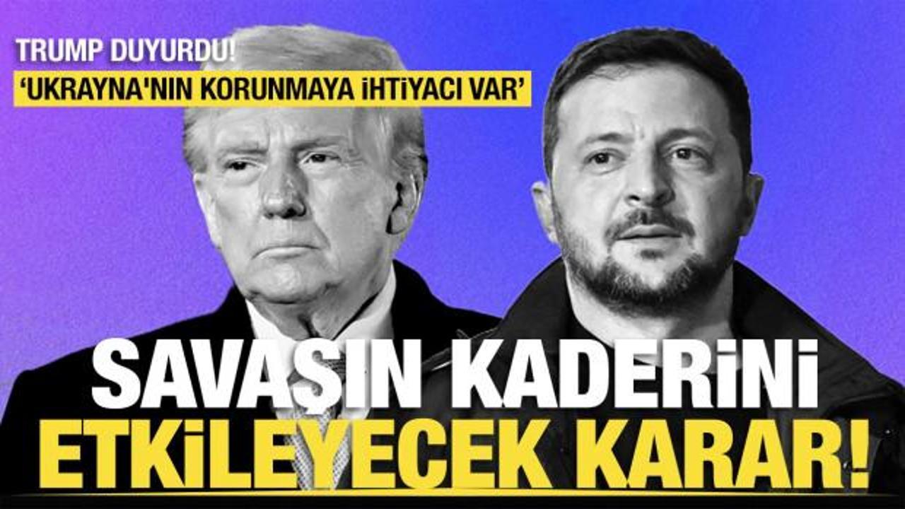 Son dakika…Trump: “Ukrayna’ya çok ihtiyaç duydukları Patriotları göndereceğiz”