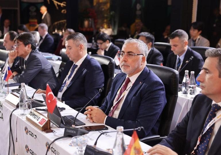 Bakan Işıkhan, 'G20 Çalışma ve İstihdam Bakanları Toplantısı'na katıldı