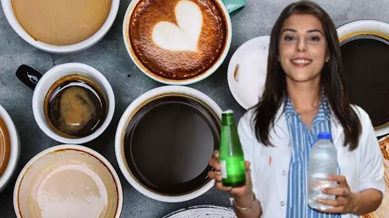 Uzmanından sıcak havalarda kahve, çay ve gazlı içecek tüketmeyin tavsiyesi