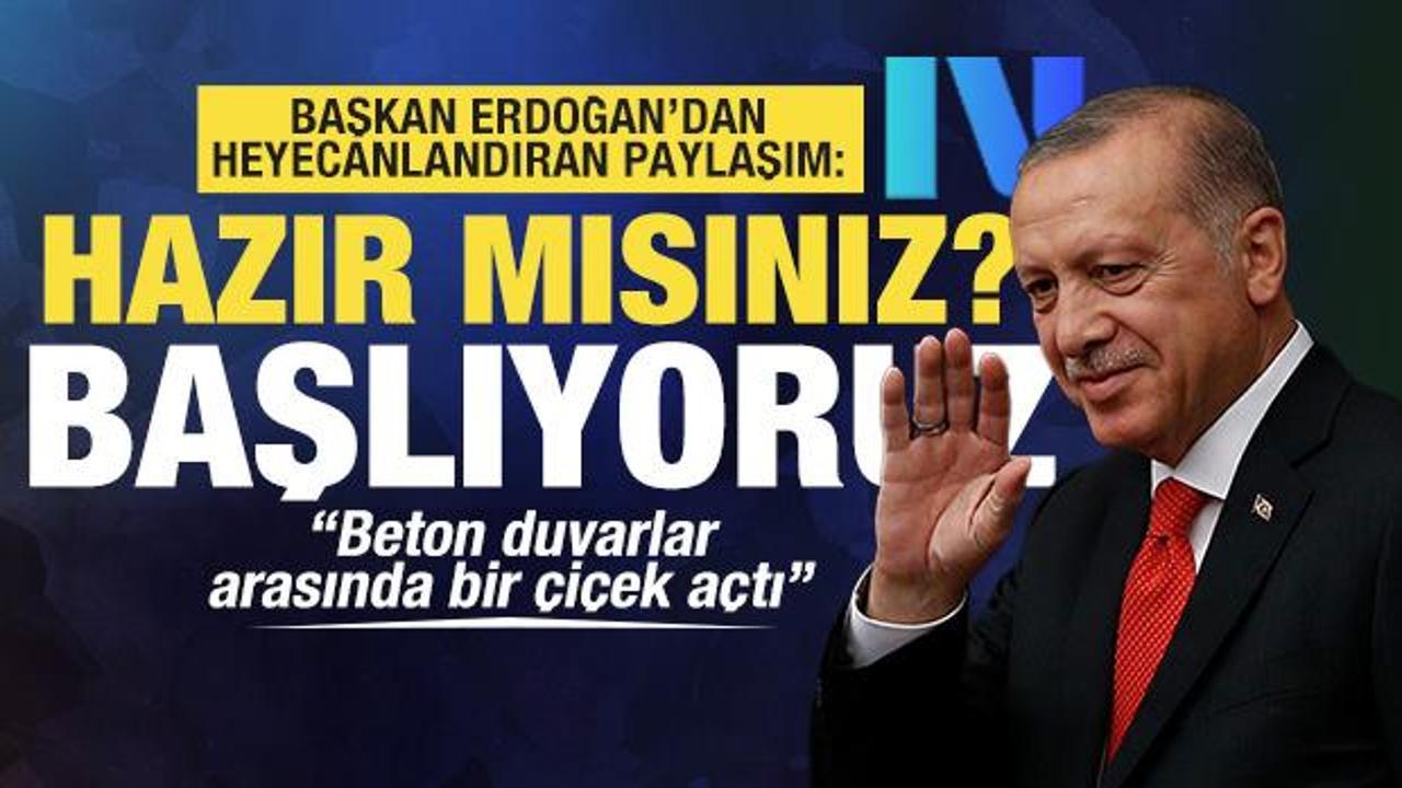Cumhurbaşkanı Erdoğan’dan NEXT Sosyal hesabından ilk paylaşım!