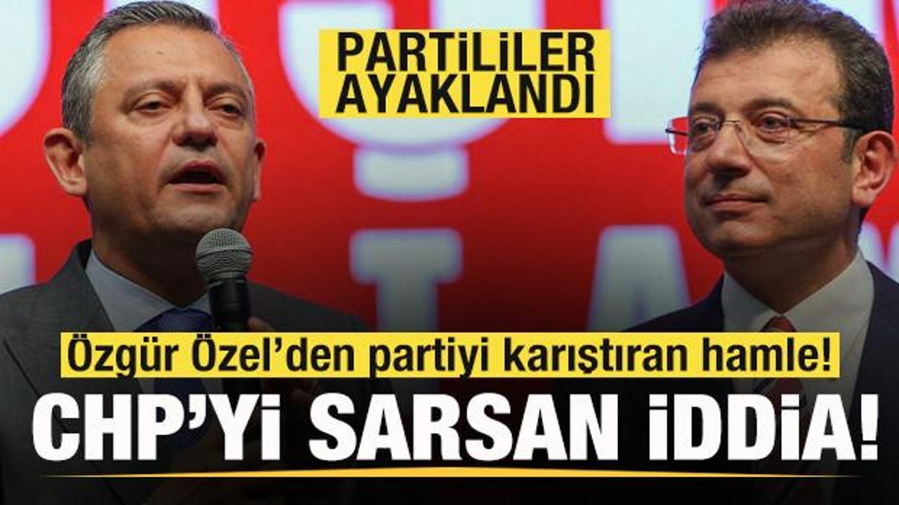 Özgür Özel’de büyük panik! CHP’yi sarsan gelişme! Partililer ayaklandı! Kavga büyüyor