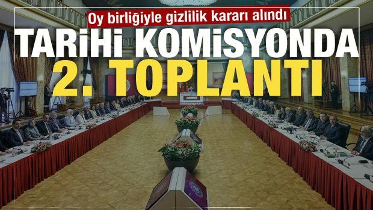 Tarihi komisyonda 2. toplantı! Kurtulmuş’tan önemli açıklamalar