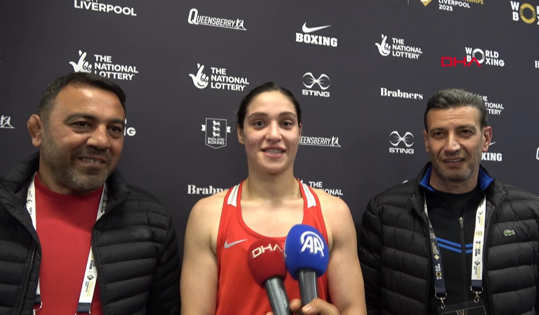 Milli boksör Büşra Işıldar, Dünya Boks Şampiyonası’nda finale çıktı