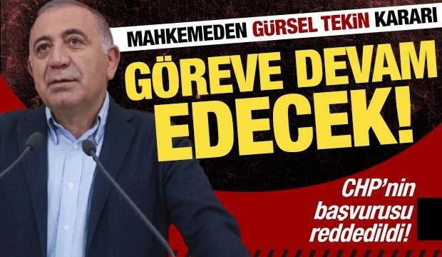 Gürsel Tekin’den CHP yönetimine: Biz sustukça siz çaldınız, hesap vereceksiniz!