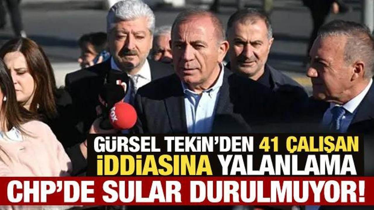 Gürsel Tekin’den CHP yönetimine: Biz sustukça siz çaldınız, hesap vereceksiniz!