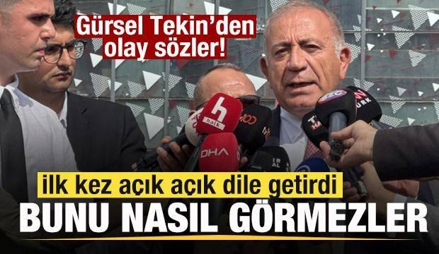 Gürsel Tekin’den CHP yönetimine: Biz sustukça siz çaldınız, hesap vereceksiniz!