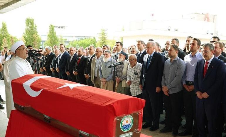 Cumhurbaşkanı Erdoğan, başdanışmanı Kılıç'ın cenaze törenine katıldı