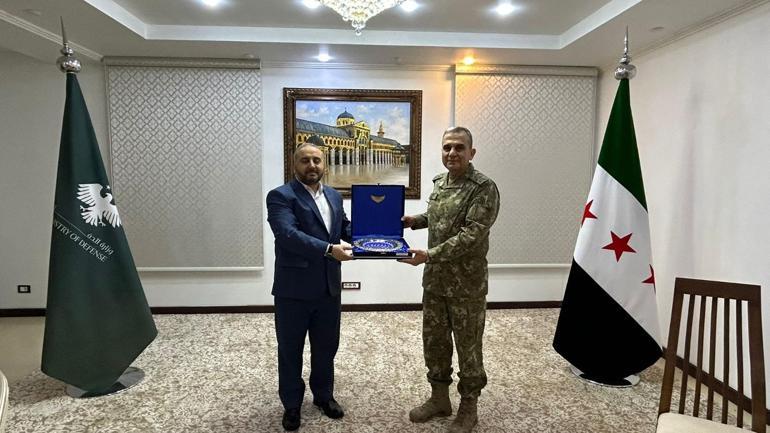MSB Savunma ve Güvenlik Genel Müdürü Korgeneral Altındağ, Şam'ı ziyaret etti