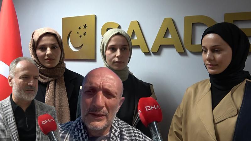 İsrail askerleri tarafından alıkonulan Saadet Partili Atmaca’nın ailesi DHA’ya konuştu