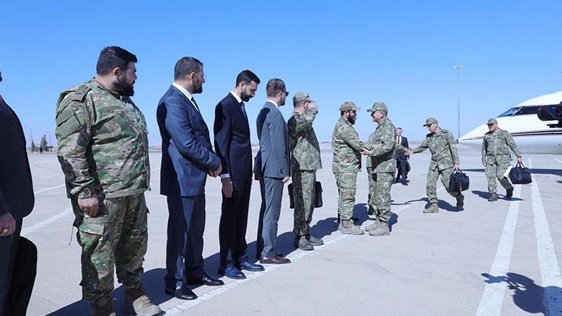 MSB Savunma ve Güvenlik Genel Müdürü Korgeneral Altındağ, Şam’ı ziyaret etti