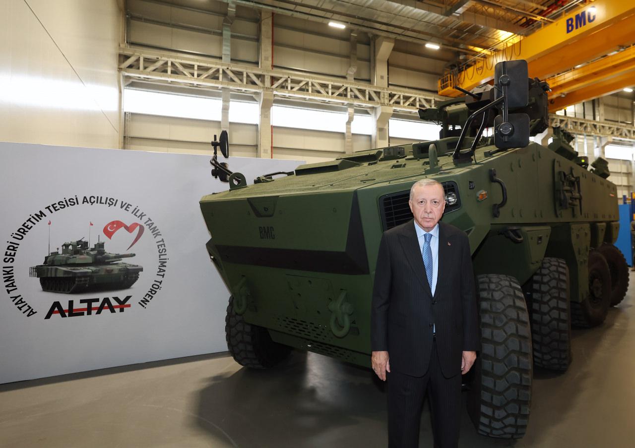 Cumhurbaşkanı Erdoğan, Altay Tankları töreninde konuştu! 'Her ay 8 adet üretilecek'