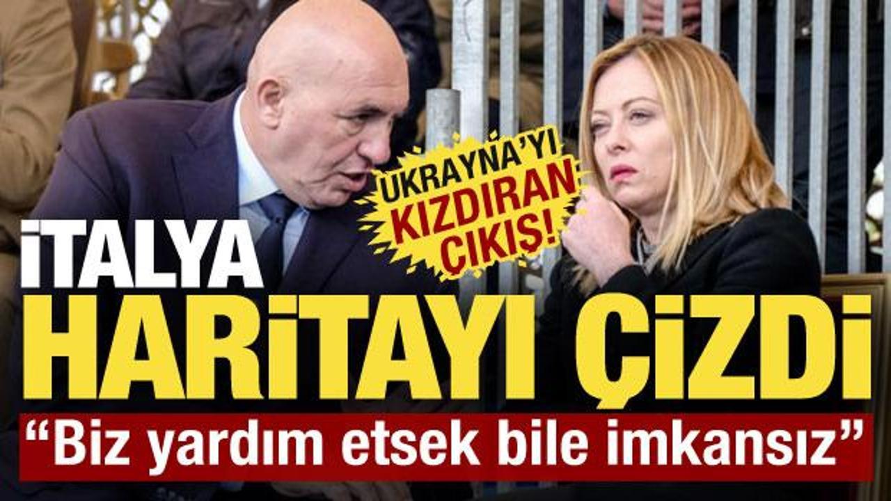 İtalya, Ukrayna için yeni haritayı çizdi: “Biz yardım etsek bile imkansız”