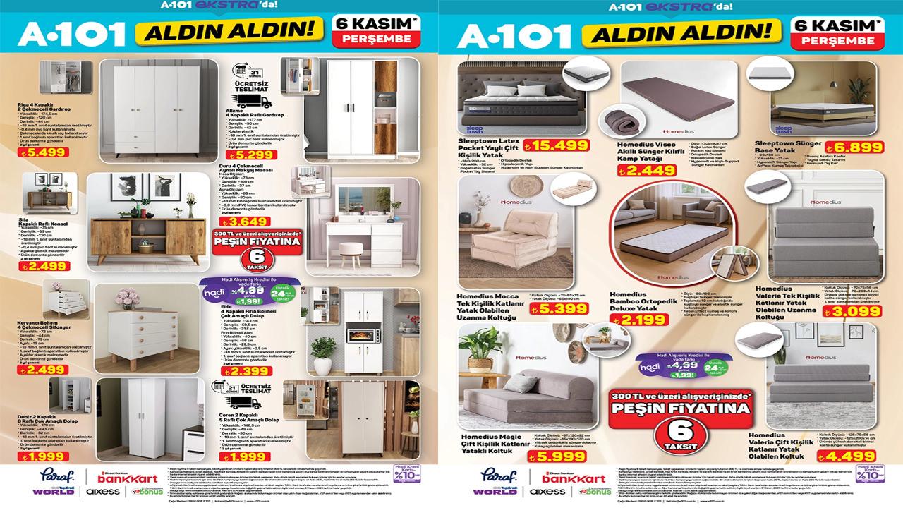 A101'e eviniz için indirimli eşyalar getiriliyor! Güncel fiyat listesi...