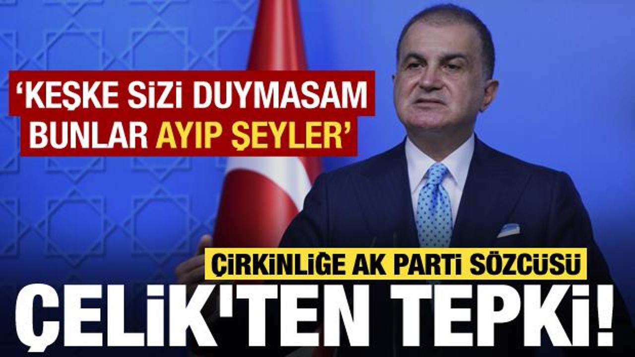 AK Parti Sözcüsü Çelik’ten Özgür Özel’in üslubuna eleştiri: Bunlar ayıp şeyler!