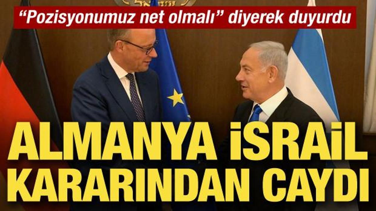 Alman hükümetinden İsrail kararı! “Almanya nerede duracağını iyi bilmeli”