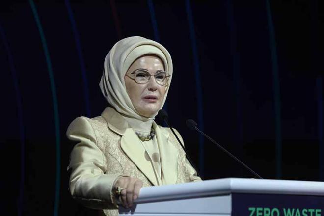 Emine Erdoğan: 190 milyon çocuğun açlıktan gözünün karardığı bir dünyada yaşıyoruz