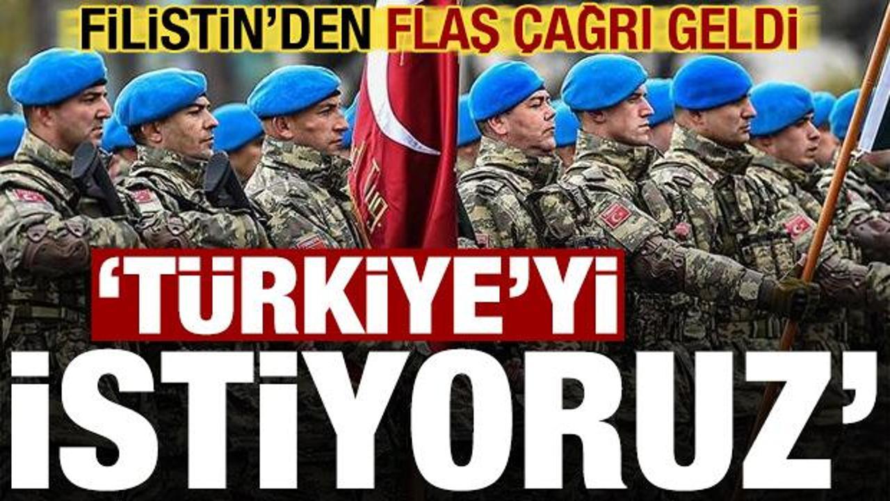 Son dakika: Filistin’den flaş çağrı geldi: Türkiye’yi istiyoruz!