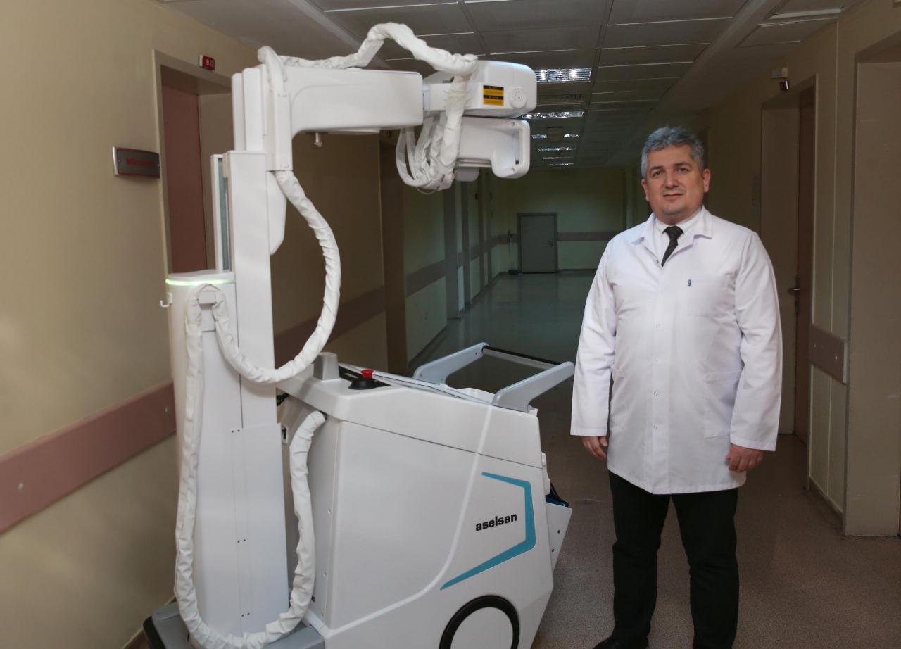 Aselsan imzalı mobil röntgen Rize'de hizmete girdi