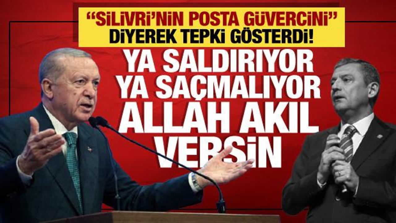 Cumhurbaşkanı Erdoğan’dan Özgür Özel’e sert tepki: Ya saldırganlaşıyor ya saçmalıyor