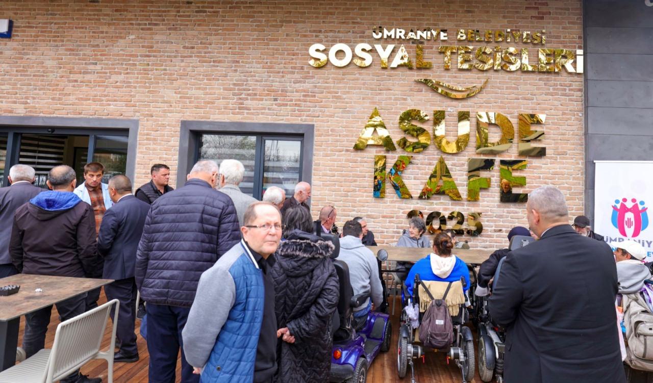 Ümraniye’de 'Asude Engelsiz Yaşam Kafe' hizmete açıldı