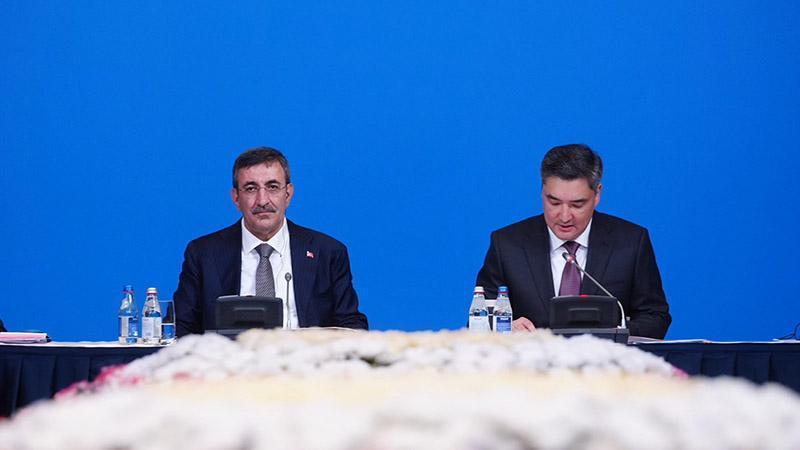 Cumhurbaşkanı Yardımcısı Yılmaz, Türkiye- Kazakistan Yuvarlak Masa Toplantısı’na katıldı