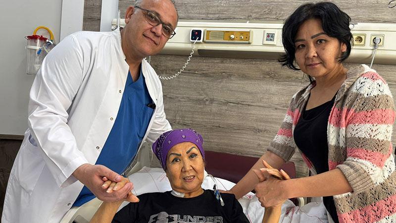 DHA’nın haberini gördü, Kazakistan’dan geldiği Antalya’da sağlığına kavuştu