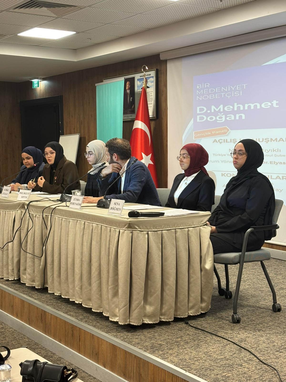 Medeniyet Üniversitesi'nde D. Mehmet Doğan konuşuldu