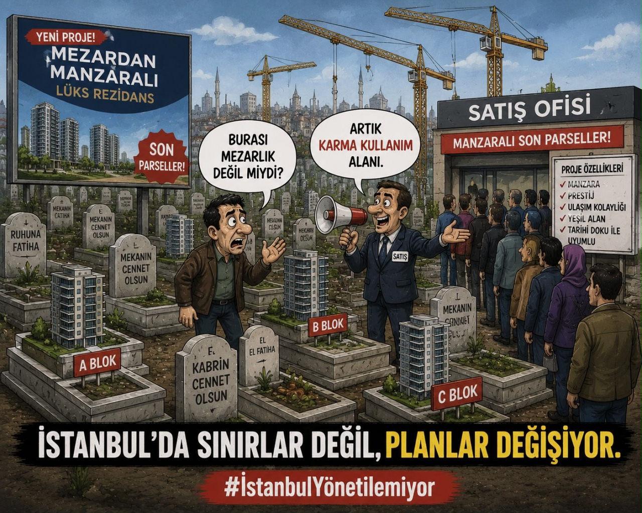 AK Parti'den sosyal medyada gündeme oturan çalışma: “#İstanbulYönetilemiyor”