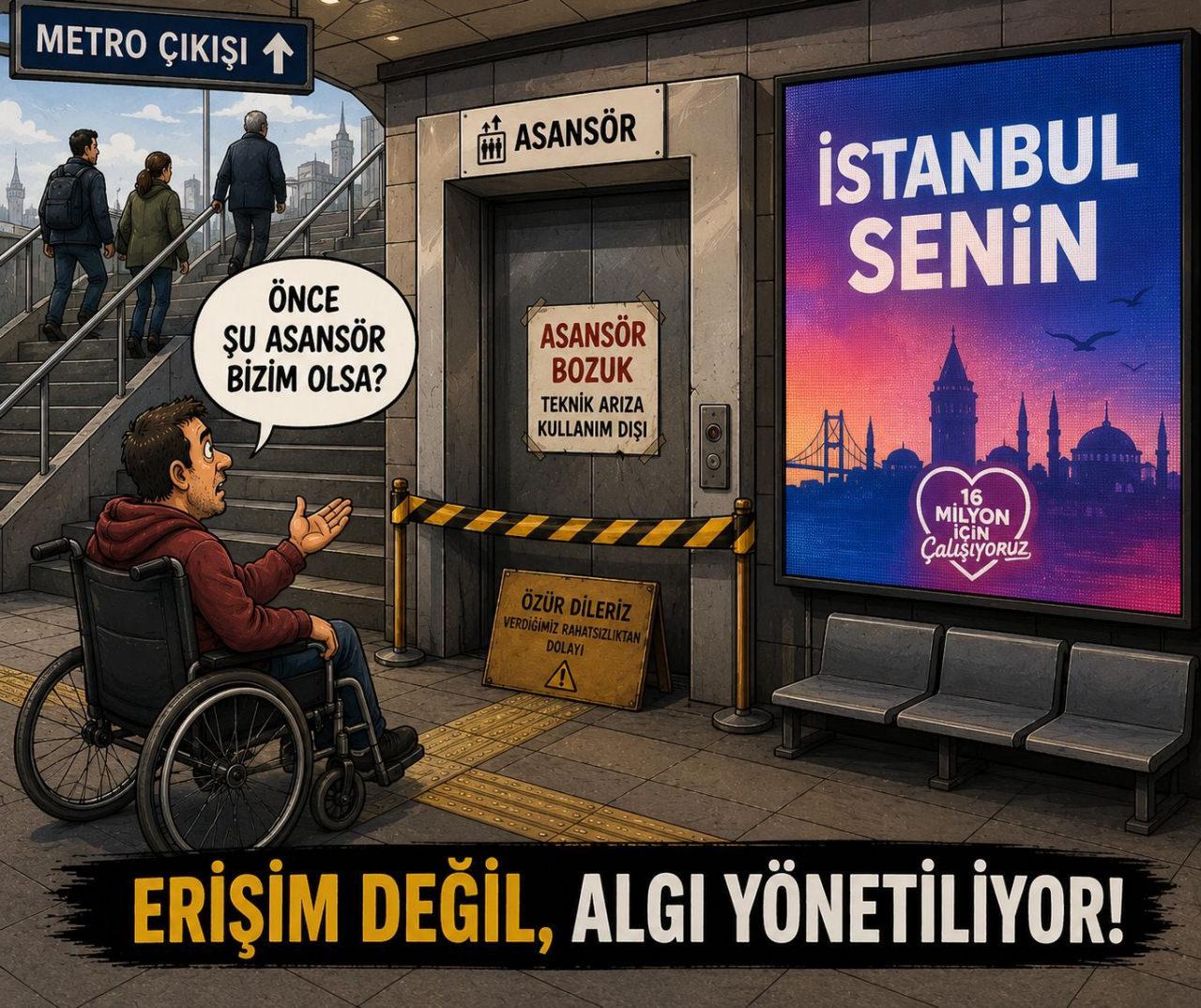AK Parti'den sosyal medyada gündeme oturan çalışma: “#İstanbulYönetilemiyor”