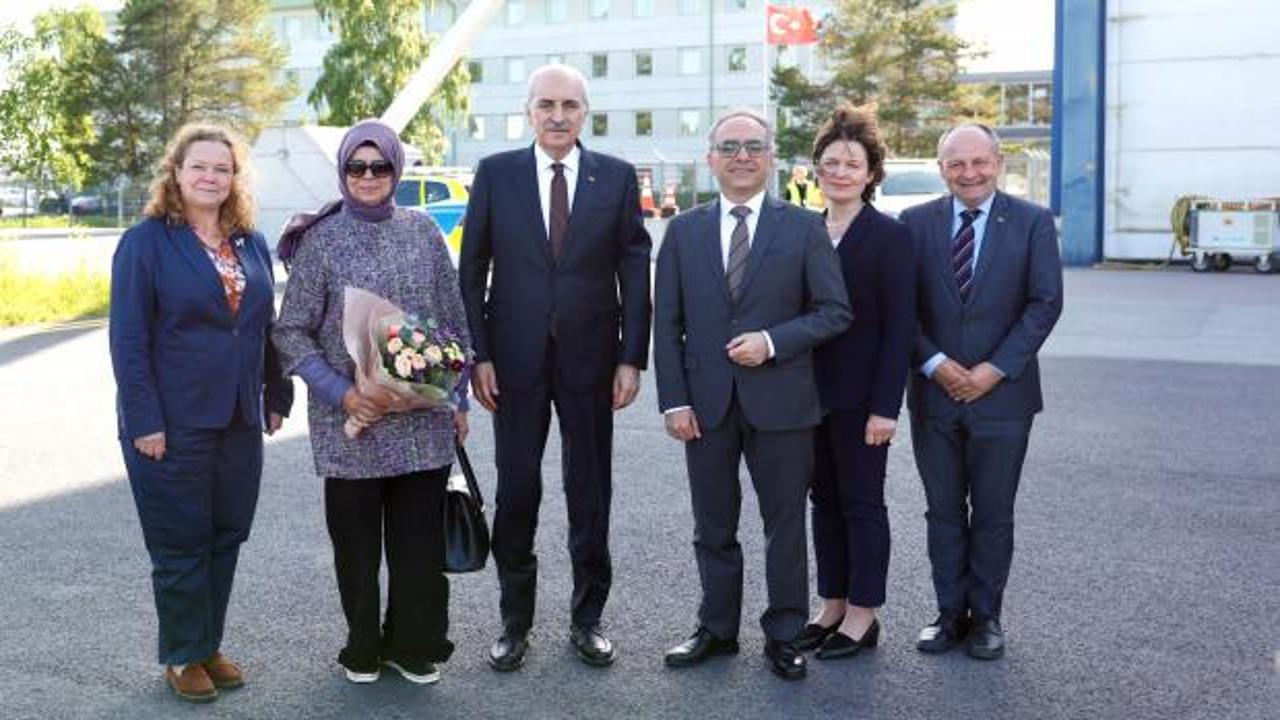 TBMM Başkanı Kurtulmuş İsveç’te