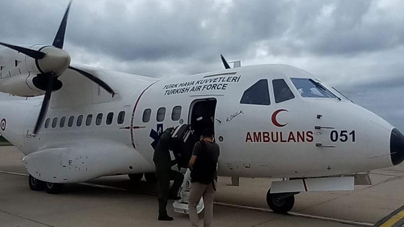 MSB: Samsun’dan Ankara’ya 1 karaciğer ve 2 böbrek grefti ulaştırıldı