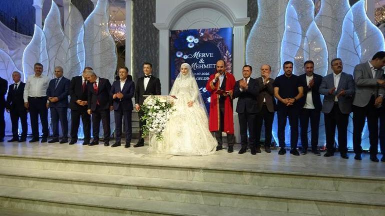 Bakan Yumaklı, nikah şahidi oldu