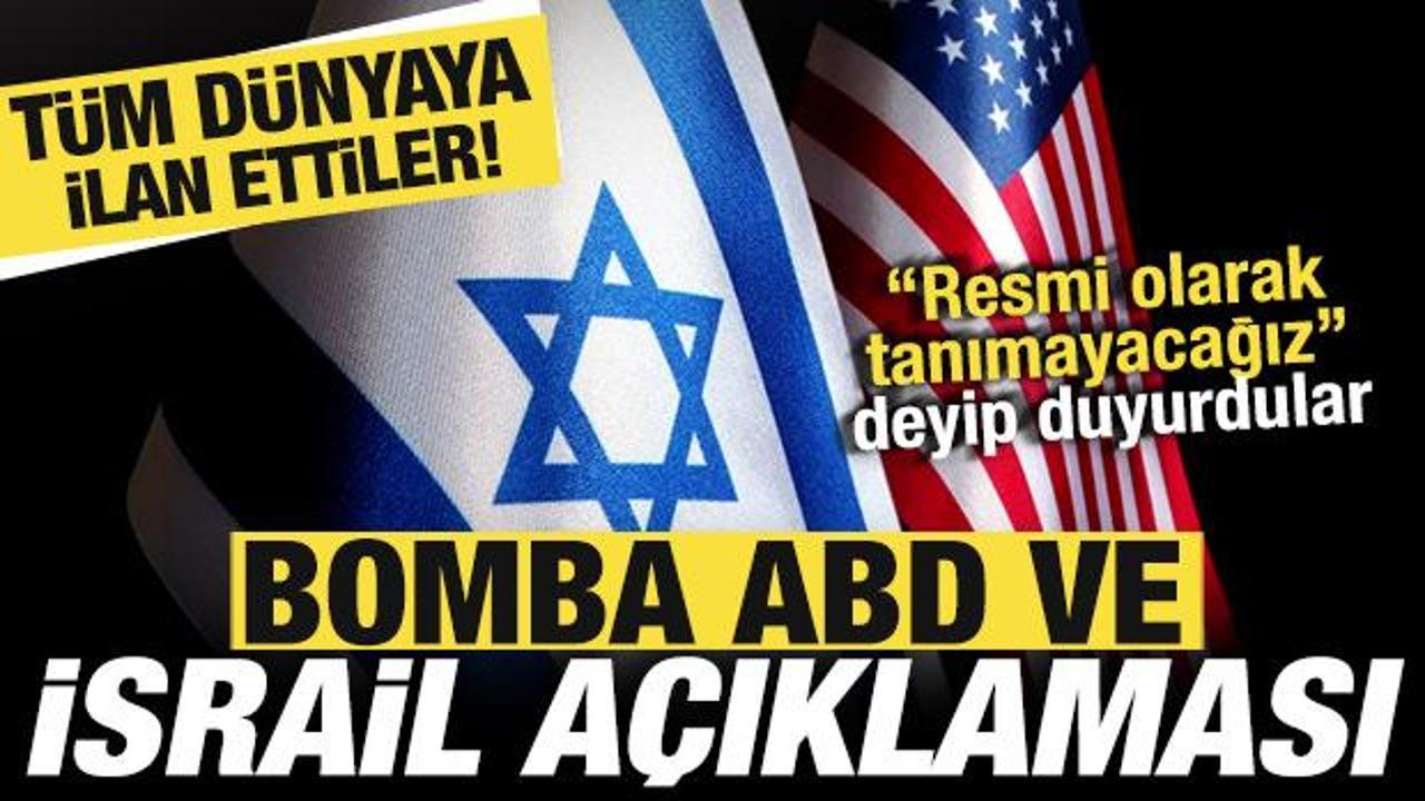 İran’dan son dakika ABD ve İsrail açıklaması! Tüm dünyaya ilan ettiler! “Tanımayacağız”