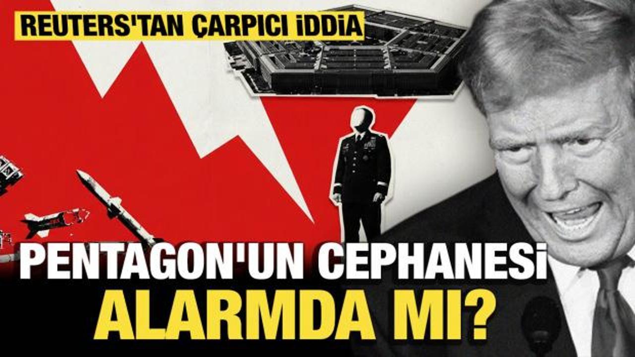 Reuters’tan çarpıcı iddia: Pentagon’un cephanesi alarmda mı?