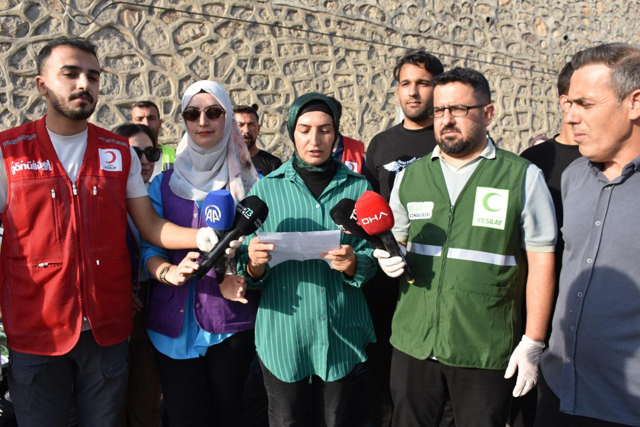 Dünya Temizlik Günü'nde Şırnak'tan atıksız dünya mesajı