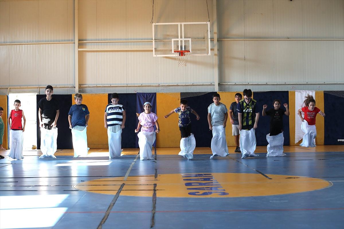 Hatay'da çocukların deprem travması Yeşilay'ın spor etkinlikleriyle siliniyor