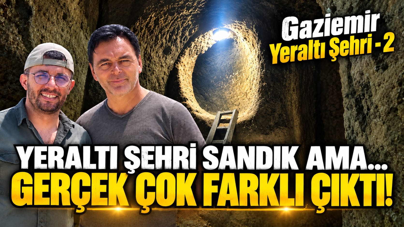 Mustafa Satıcı, Gaziemir’de Yüzyılların İzini Taşıyan Yeraltı Şehrini Görüntüledi