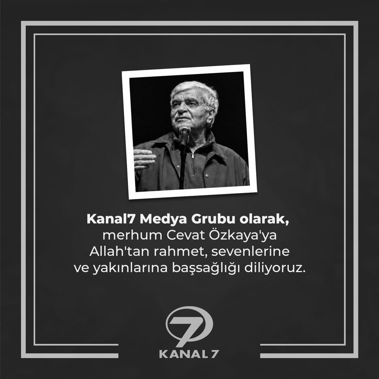 Cevat Özkaya son yolculuğuna uğurlandı